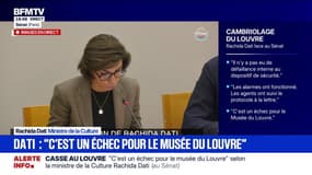 Audition de Rachida Dati au Sénat: "Je considère que la culture est une politique régalienne dans tout notre pays", insiste la ministre