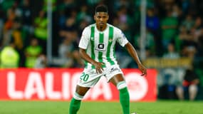Abner Vinicius avec le Betis Séville en septembre 2023.