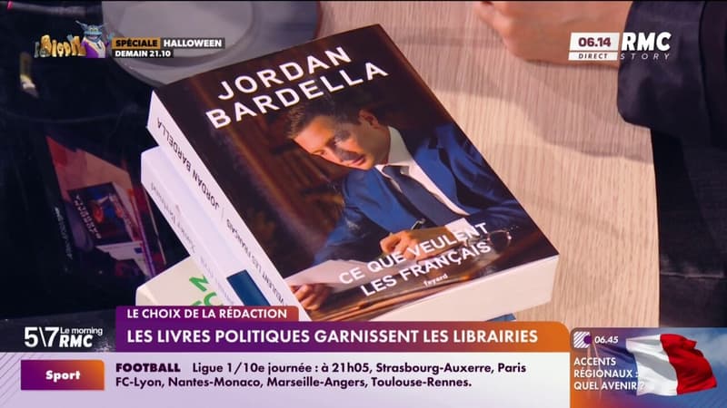 Les livres politiques garnissent les librairies