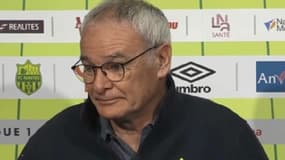 Claudio Ranieri en conférence de presse