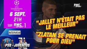 PSG-Juve : Zlatan, Jallet, Paris... 18 minutes d'entretien de Verratti pour fêter ses 10 ans en C1