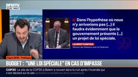 SIGNÉ BFM - Budget: un "projet de loi spéciale" en cas d'impasse