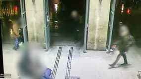 L'assaillant attaque une première personne à la gare du Nord, le 11 janvier 2022 