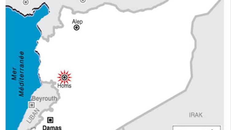L'ARMÉE SYRIENNE BOMBARDE HOMS