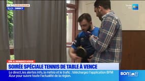 "On a rendez-vous" : ce soir à l'AS Vence Tennis de Table 
