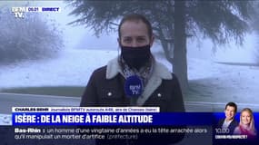 Isère: de la neige à faible altitude