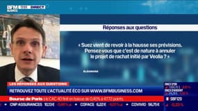 Les questions : Suez revoit à la hausse ses prévisions, est-ce de nature à annuler le projet de rachat initié par Veolia ? - 22/09