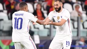 Mbappé et Benzema