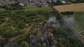 18 hectares ont été touchés par un incendie au niveau des terrils de Montigny-en-Gohelle.