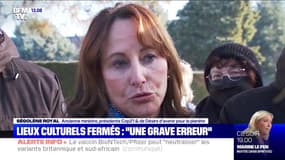 "Une grave erreur": Ségolène Royal appelle à rouvrir les établissements culturels pour la jeunesse