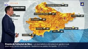 Météo Côte d'Azur: des éclaircies et quelques averses ponctuelles ce mercredi, 29°C à Cannes