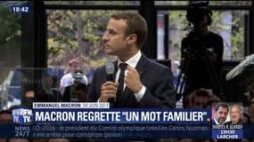 "Bordel": Macron est-il trop cash ?