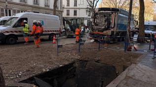 La circulation est fortement perturbée dans le quartier 