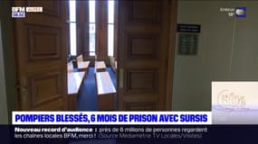Pompiers blessés à Briançon: six mois de prison requis