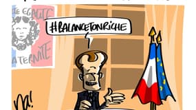 Emmanuel Macron a tenté de se débarrasser son étiquette de "président des riches"