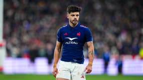 Romain Ntamack avec le XV de France lors du match d'ouverture du Tournoi des 6 nations 2025 face au pays de Galles (43-0), 31 janvier 2025