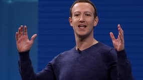 Mark Zuckerberg, le patron de Meta (Facebook, Instagram, Whatsapp), le 1er mai 2018.