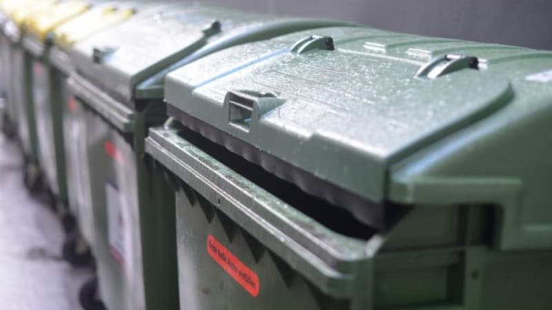 Des poubelles - Image d'illustration
