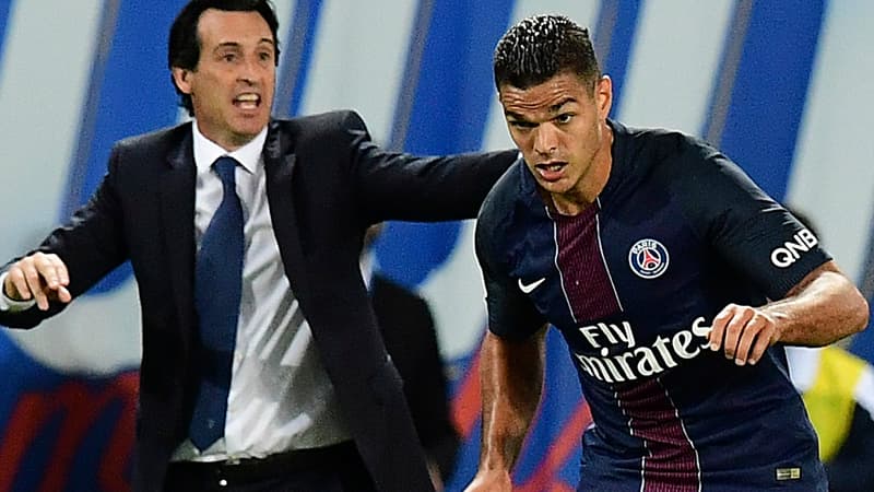 Unai Emery et Hatem Ben Arfa