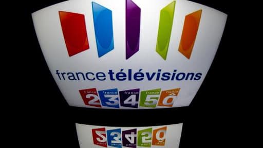 Logo de France Télévisions sur une tablette