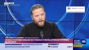 Benjamin Callewaert (Ataraxi Systèmes) : Ataraxi Systèmes réalise des travaux d'installation de systèmes de sécurité - 24/02