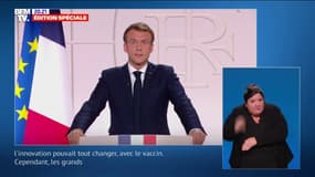 Emmanuel Macron: "Pour maîtriser notre destin, le marché seul ne suffit pas, il faut assumer une intervention publique forte"