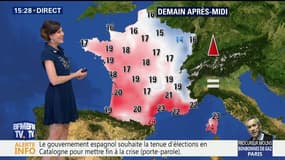 La météo pour ce samedi 7 octobre 2017