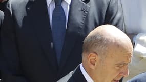 Alain Juppé et Nicolas Sarkozy, le 7 juillet 2016. 