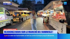 On a rendez-vous : BFM Lyon est au marché de L'Arbresle