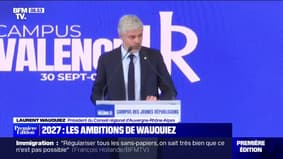 ÉDITO - "S'il veut réussir à s'imposer, Laurent Wauquiez va devoir faire plus que des petits pas" 