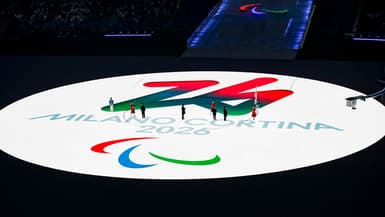 Le logo des Jeux paralympiques 2026 de Milan-Cortina