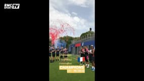 Les champions du monde du PSG accueillis en grande pompe à l’entraînement