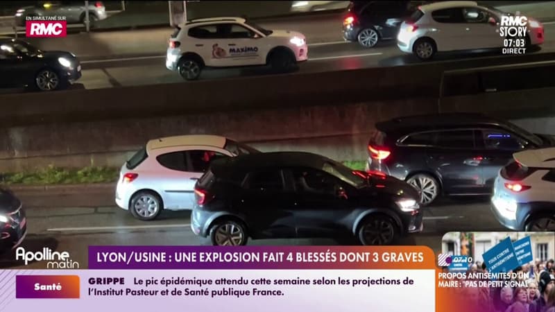 Lyon / Usine : une explosion suite à fuite d'hydrogène fait 4 blessés dont 3 graves