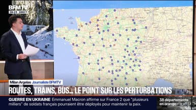 Alerte orange: la circulation est interdite aux poids lourds et aux transports scolaires