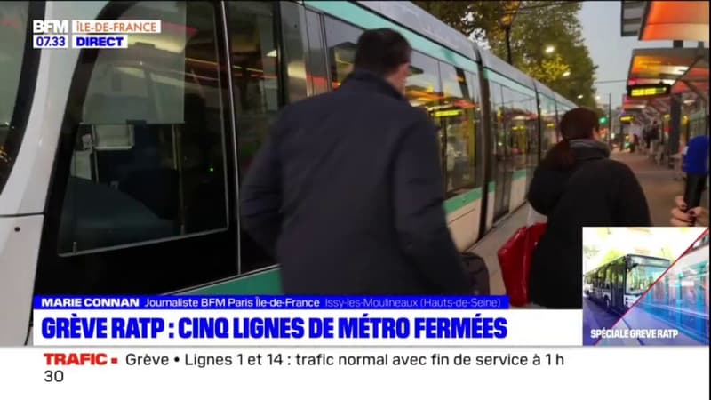 Ile de France moins touche par la greve RATP le tramway plebiscite 1517861