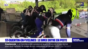 Saint-Quentin-en-Yvelines: la piste de BMX s'apprête à accueillir les JO 2024