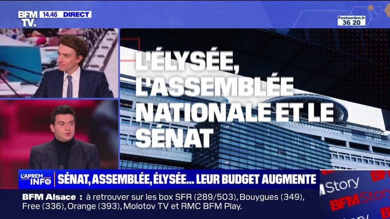 Budget 2025: l'Élysée, l'Assemblée nationale et le Sénat vont voir leur budget augmenter en 2025