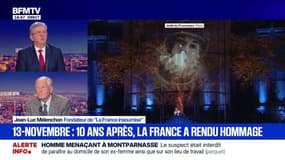 Hommage du 13-novembre: "Il y a une force de volonté d'être le peuple français", déclare Jean-Luc Mélenchon, fondateur de LFI
