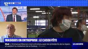 Masque en entreprise: le casse-tête - 19/08
