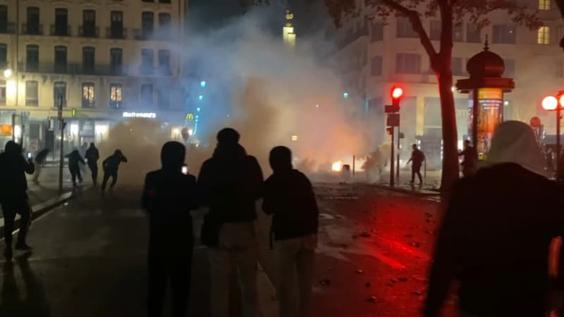 Incidents après France-Maroc: 8 interpellations dans le Rhône, 7 policiers et gendarmes blessés