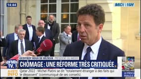 Assurance chômage: Pour le président du MEDEF, ce que propose le gouvernement "va certainement permettre à des demandeurs d'emploi de reprendre du travail plus vite"