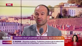 Emmanuel Macron "agite la peur" pour Manuel Bompard