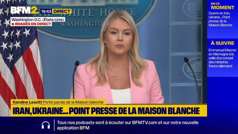 "L'Iran continue de parler très activement avec les USA et souhaite conclure un accord", assure la Maison Blanche