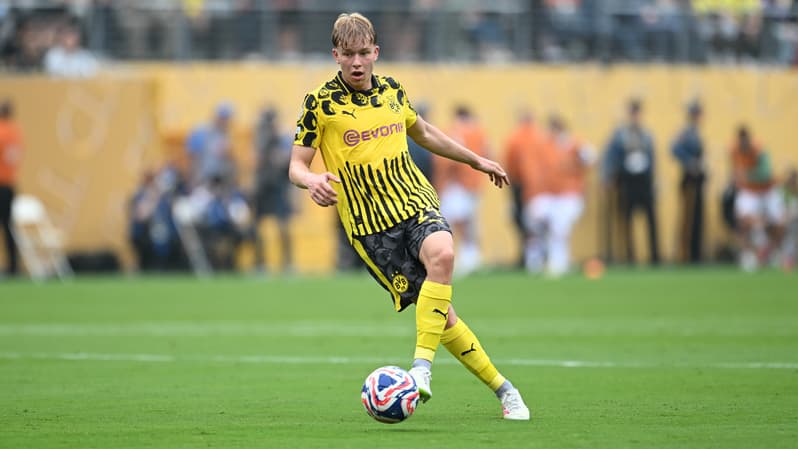 Daniel Svensson avec Dortmund à la Coupe du monde des clubs, le 17 juin 2025