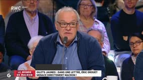 #Giletsjaunes : " Eric #Drouet est une menace pour la République ! "  Johnny Blanc #GGRMC              