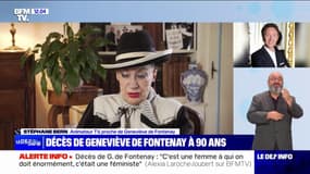 Stéphane Bern: "Geneviève de Fontenay représentait le chic à la française et elle avait une gouaille"