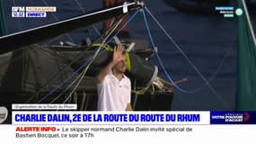 Route du Rhum: le skippeur havrais Charlie Dalin finit deuxième dans la catégorie Imoca