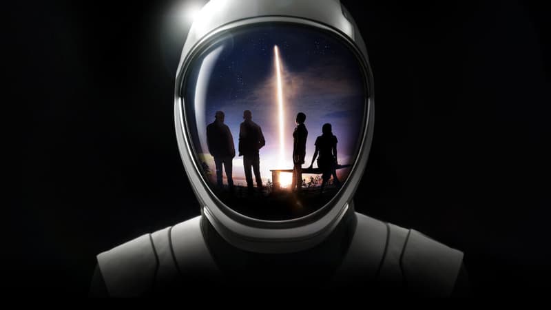 La série "Compte à rebours: la mission Inspiration4 vers l'espace"