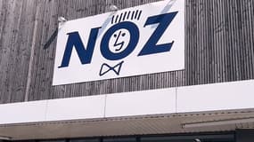La devanture d'un magasin Noz (Illustration).