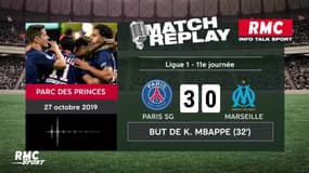 PSG - OM (4-0) : Le goal replay avec les commentaires de RMC